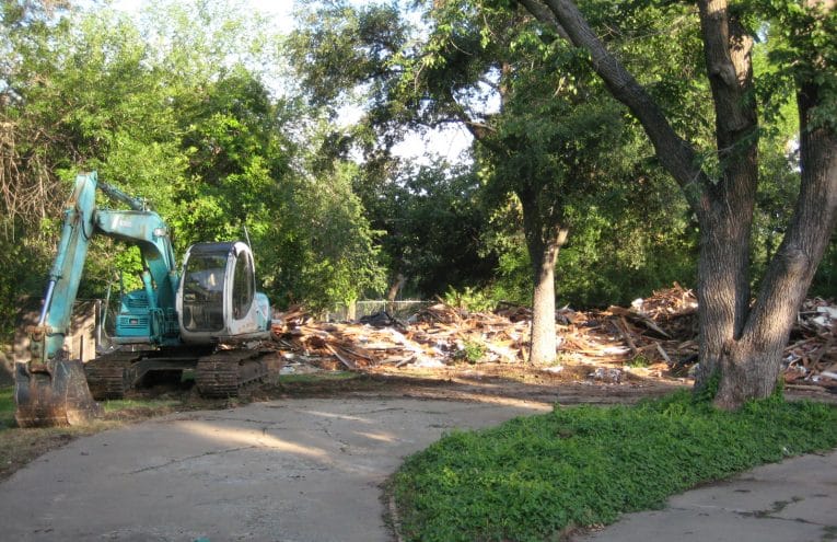 House demolition