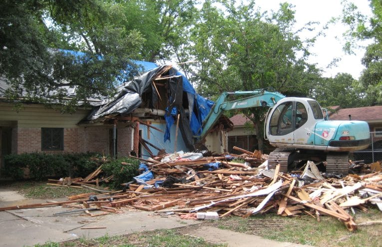 House demolition