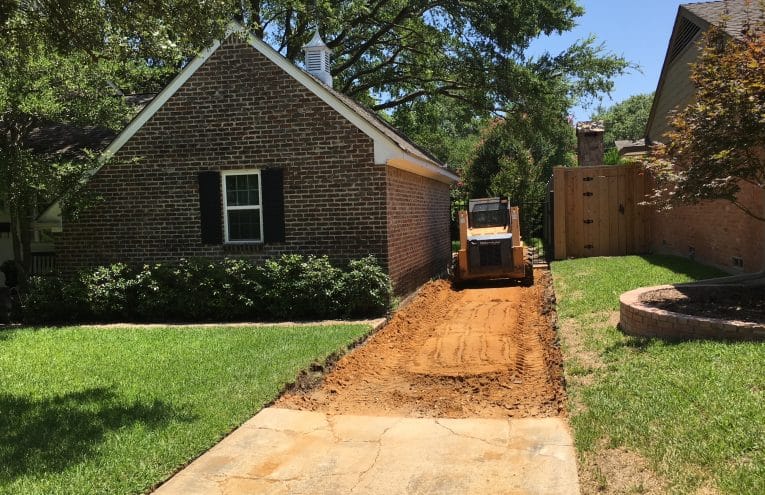 Concrete Paving 2 Gravel Driveway